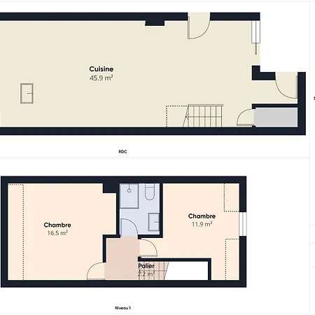 Дом отдыха Maison Pour 4 Avec Jardin Sur Геранд